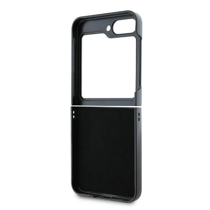 Husa pentru Samsung Galaxy Z Flip7 FE F761 / Z Flip6 F741, DKNY, Chequered Pattern Printed Stripes, Roz