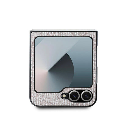 Husa pentru Samsung Galaxy Z Flip7 FE F761 / Z Flip6 F741, Guess, 4G Metal Logo, Neagra