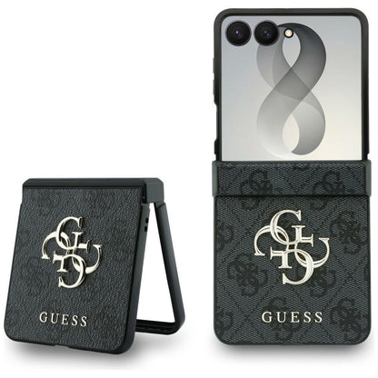 Husa pentru Samsung Galaxy Z Flip8 F776, Guess, 4G Big Logo, Neagra