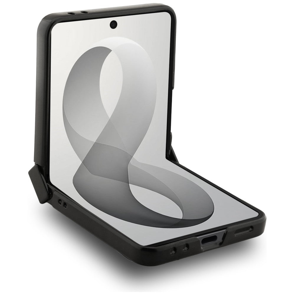 Husa pentru Samsung Galaxy Z Flip8 F776, Guess, 4G Big Logo, Roz