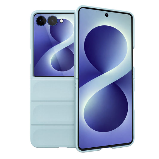 Husa pentru Samsung Galaxy Z Flip8 F776, Techsuit, Magic Shield, Bleu
