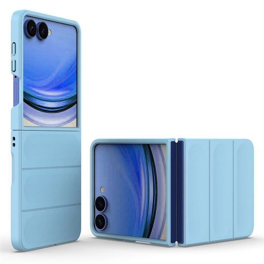 Husa pentru Samsung Galaxy Z Flip8 F776, Techsuit, Magic Shield, Bleu