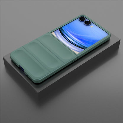 Husa pentru Samsung Galaxy Z Flip8 F776, Techsuit, Magic Shield, Verde