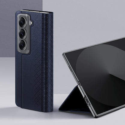 Husa pentru Samsung Galaxy Z Fold Special, DUX DUCIS, Bril, Albastra