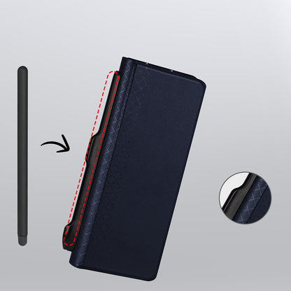 Husa pentru Samsung Galaxy Z Fold Special, DUX DUCIS, Bril (with Pencil Holder), Neagra