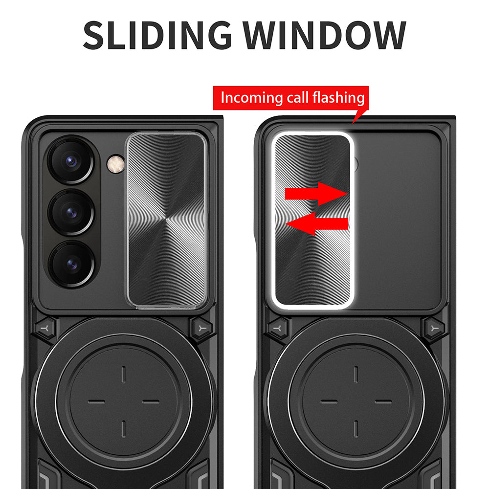 Husa pentru Samsung Galaxy Z Fold5 F946, Techsuit, CamGuard Pro, Neagra