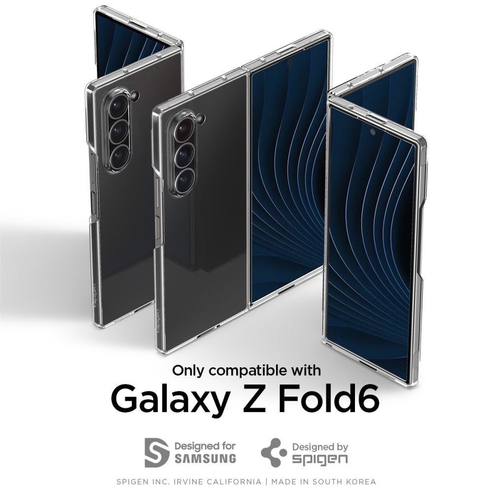 Husa pentru Samsung Galaxy Z Fold6 F956, Spigen, Air Skin, Transparenta