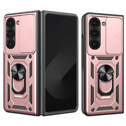 Husa pentru Samsung Galaxy Z Fold6 F956, Techsuit, CamShield, Roz