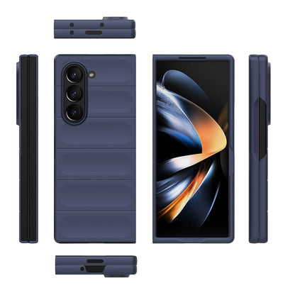 Husa pentru Samsung Galaxy Z Fold6 F956, Techsuit, Magic Shield, Bleu