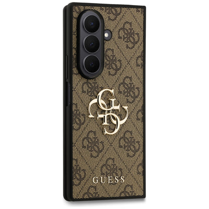 Husa pentru Samsung Galaxy Z Fold7 F966, Guess, 4G Big Logo, Maro