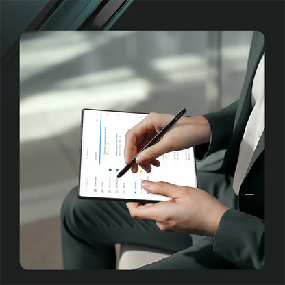 Husa pentru Samsung Galaxy Z Fold7 F966, Nillkin, Flex Pure with S-Pen Holder, Neagra