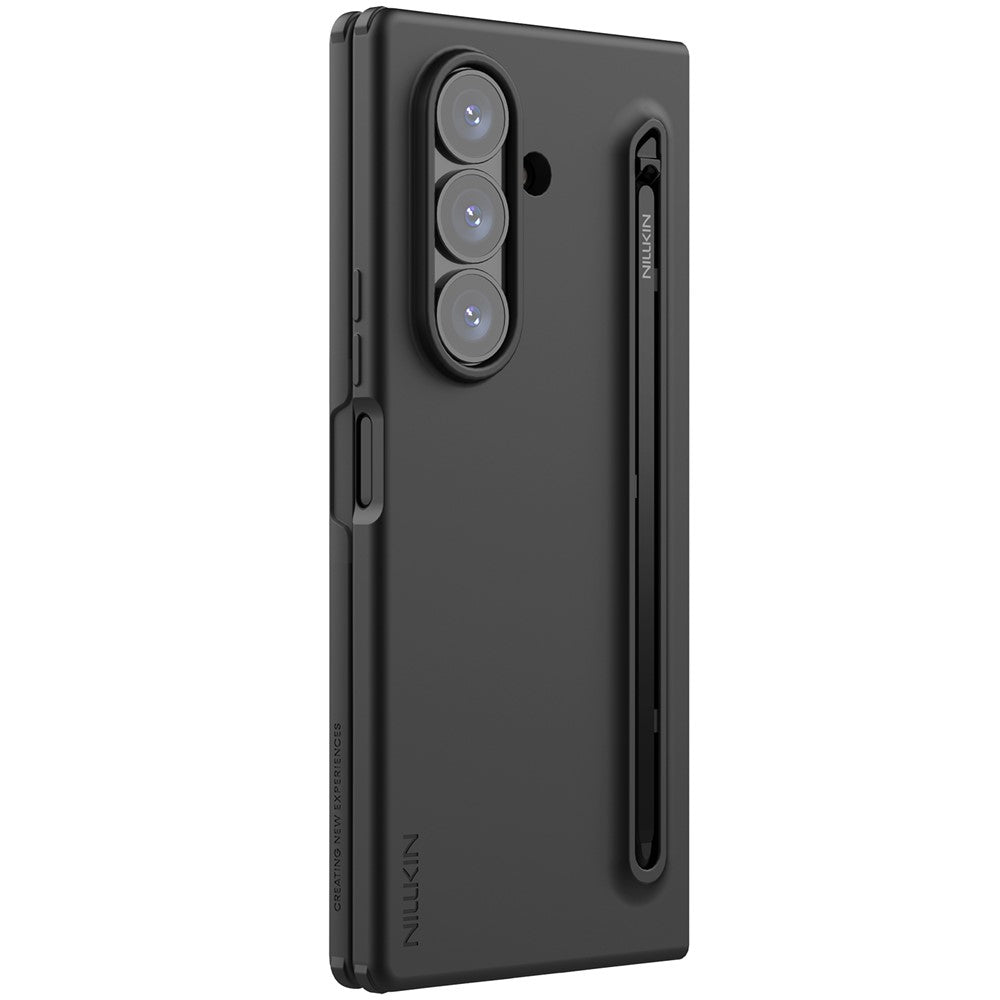 Husa pentru Samsung Galaxy Z Fold7 F966, Nillkin, Flex Pure with S-Pen Holder, Neagra