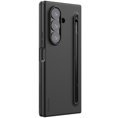 Husa pentru Samsung Galaxy Z Fold7 F966, Nillkin, Flex Pure with S-Pen Holder, Neagra