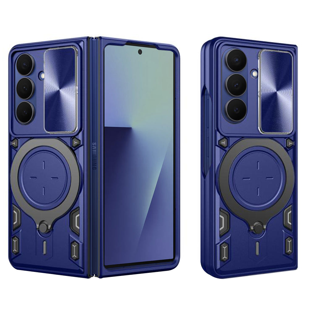 Husa pentru Samsung Galaxy Z Fold7 F966, Techsuit, CamGuard Pro, Albastra