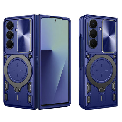 Husa pentru Samsung Galaxy Z Fold7 F966, Techsuit, CamGuard Pro, Albastra