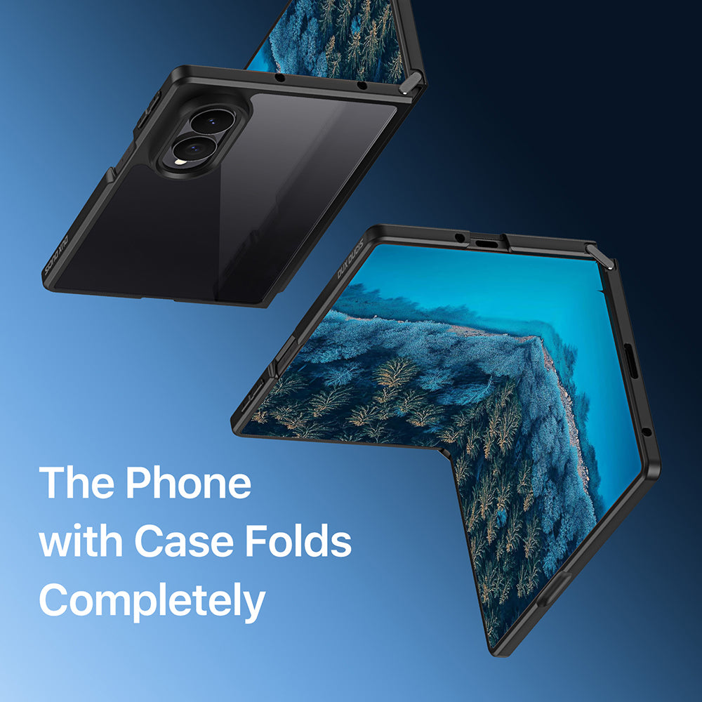 Husa pentru Samsung Galaxy Z Fold8 F971, DUX DUCIS, Aimo, Neagra