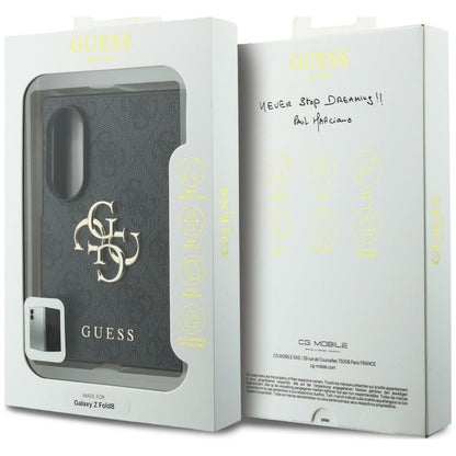 Husa pentru Samsung Galaxy Z Fold8 F971, Guess, 4G Big Logo, Neagra