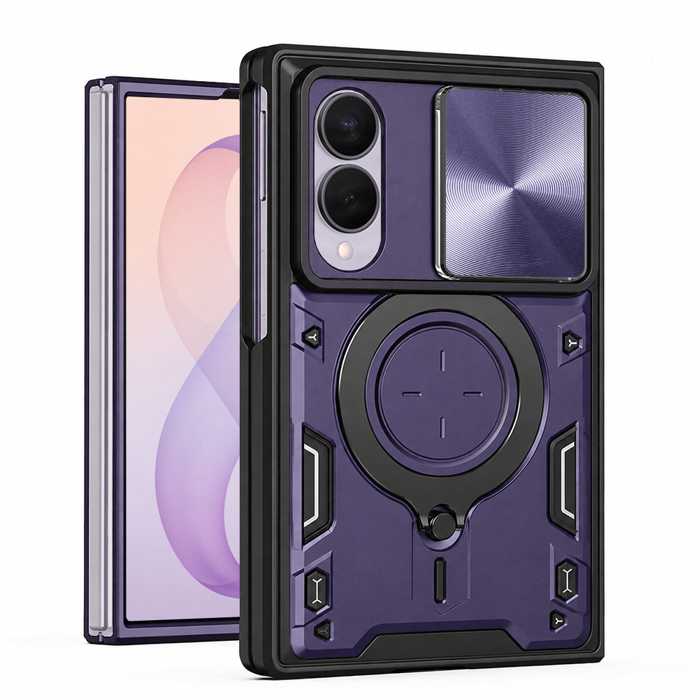Husa pentru Samsung Galaxy Z Fold8 F971, Techsuit, CamGuard Pro, Mov