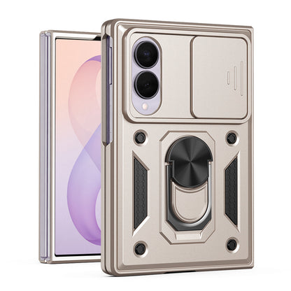 Husa pentru Samsung Galaxy Z Fold8 F971, Techsuit, CamShield, Aurie