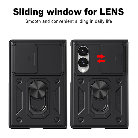 Husa pentru Samsung Galaxy Z Fold8 F971, Techsuit, CamShield, Aurie