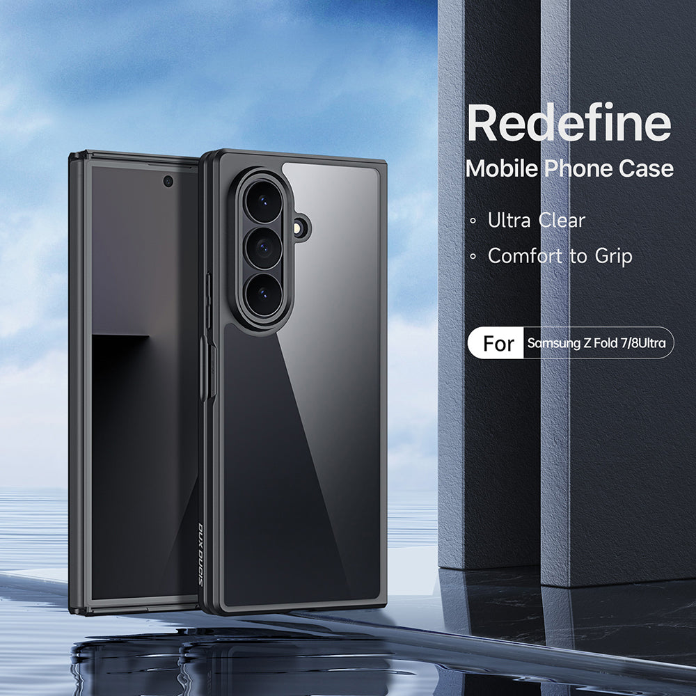 Husa pentru Samsung Galaxy Z Fold8 Ultra F976, DUX DUCIS, Aimo, Neagra