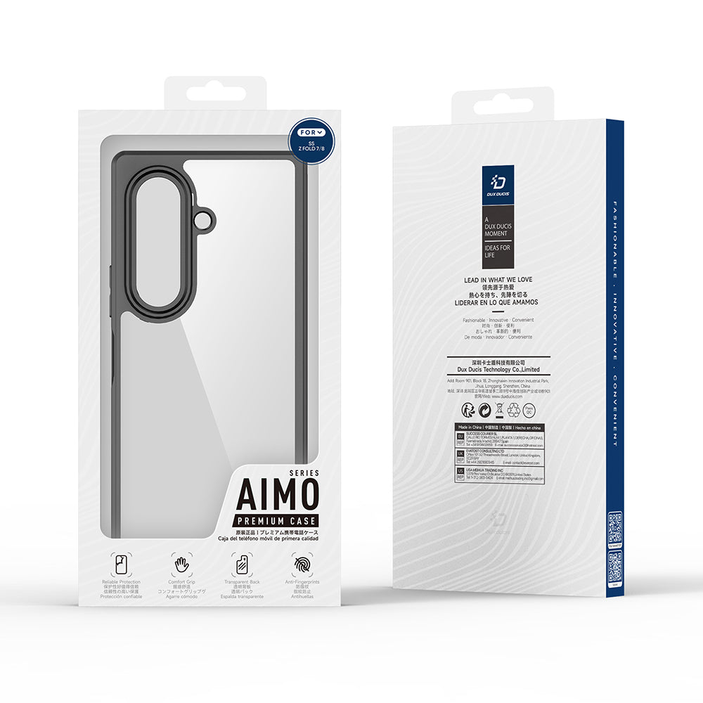 Husa pentru Samsung Galaxy Z Fold8 Ultra F976, DUX DUCIS, Aimo, Neagra
