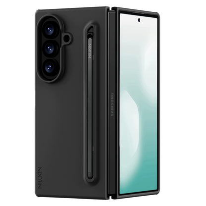 Husa pentru Samsung Galaxy Z Fold8 Ultra F976, Nillkin, Flex Pure with S-Pen Holder, Neagra