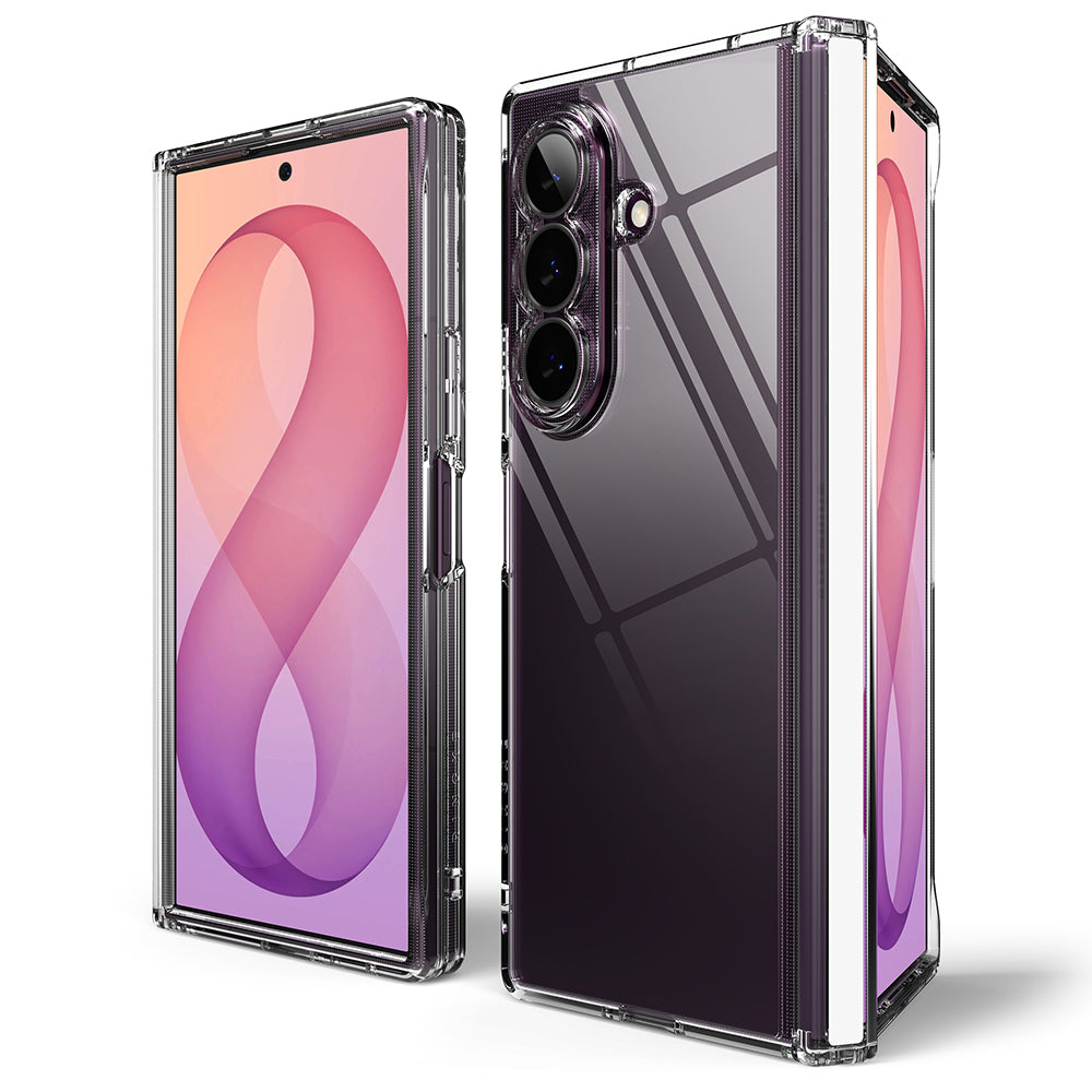 Husa pentru Samsung Galaxy Z Fold8 Ultra F976, Ringke, Fusion Flap, Transparenta