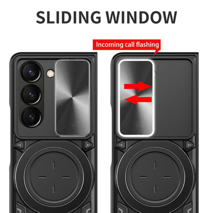 Husa pentru Samsung Galaxy Z Fold8 Ultra F976 / Z Fold7 F966, Techsuit, CamGuard Pro, Roz Aurie