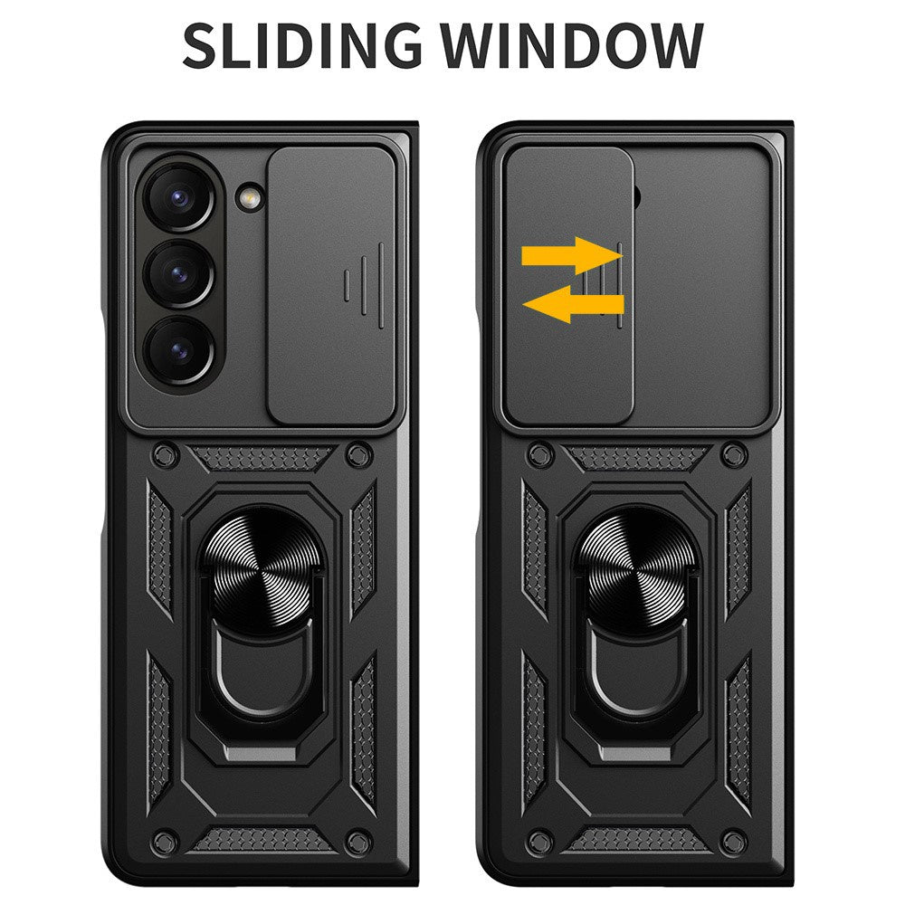 Husa pentru Samsung Galaxy Z Fold8 Ultra F976 / Z Fold7 F966, Techsuit, CamShield, Albastra