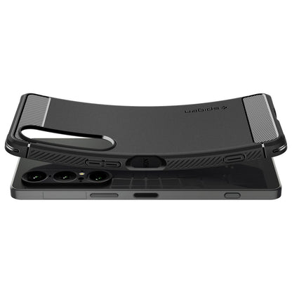 Husa pentru Sony Xperia 1 VII, Spigen, Rugged Armor, Neagra Mata