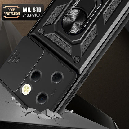 Husa pentru Tecno Spark 20 Pro / Infinix Hot 40 / Hot 40 Pro, Techsuit, CamShield, Neagra