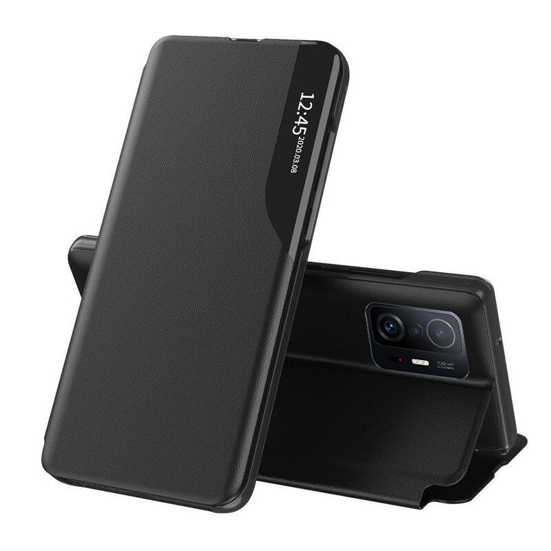 Husa pentru Xiaomi 11T / 11T Pro, Techsuit, eFold, Neagra