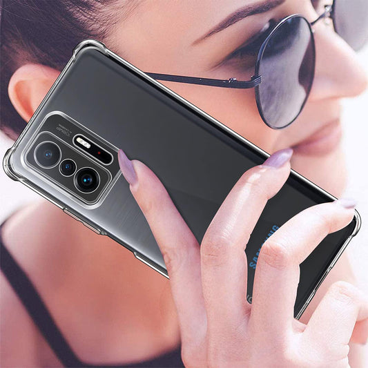 Husa pentru Xiaomi 11T / 11T Pro, Techsuit, Shockproof Clear, Transparenta