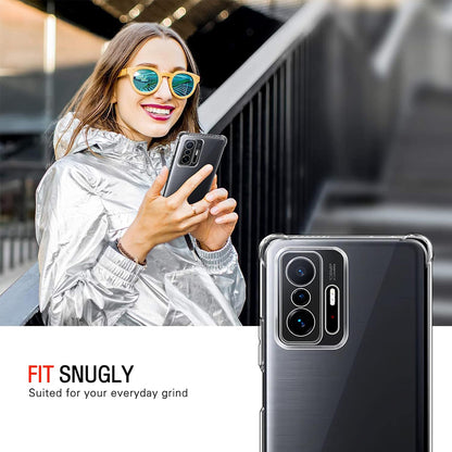 Husa pentru Xiaomi 11T / 11T Pro, Techsuit, Shockproof Clear, Transparenta