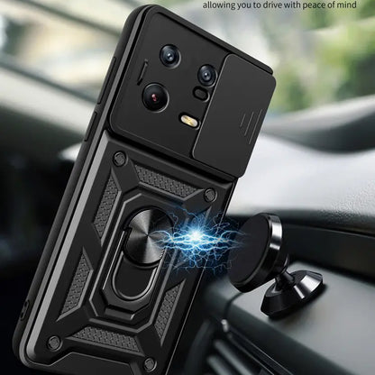Husa pentru Xiaomi 13 Pro, Techsuit, CamShield, Neagra