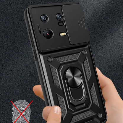 Husa pentru Xiaomi 13 Pro, Techsuit, CamShield, Neagra