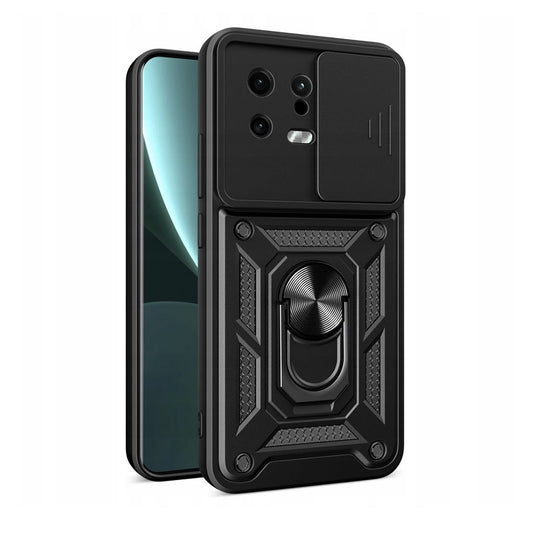 Husa pentru Xiaomi 13, Techsuit, CamShield, Neagra