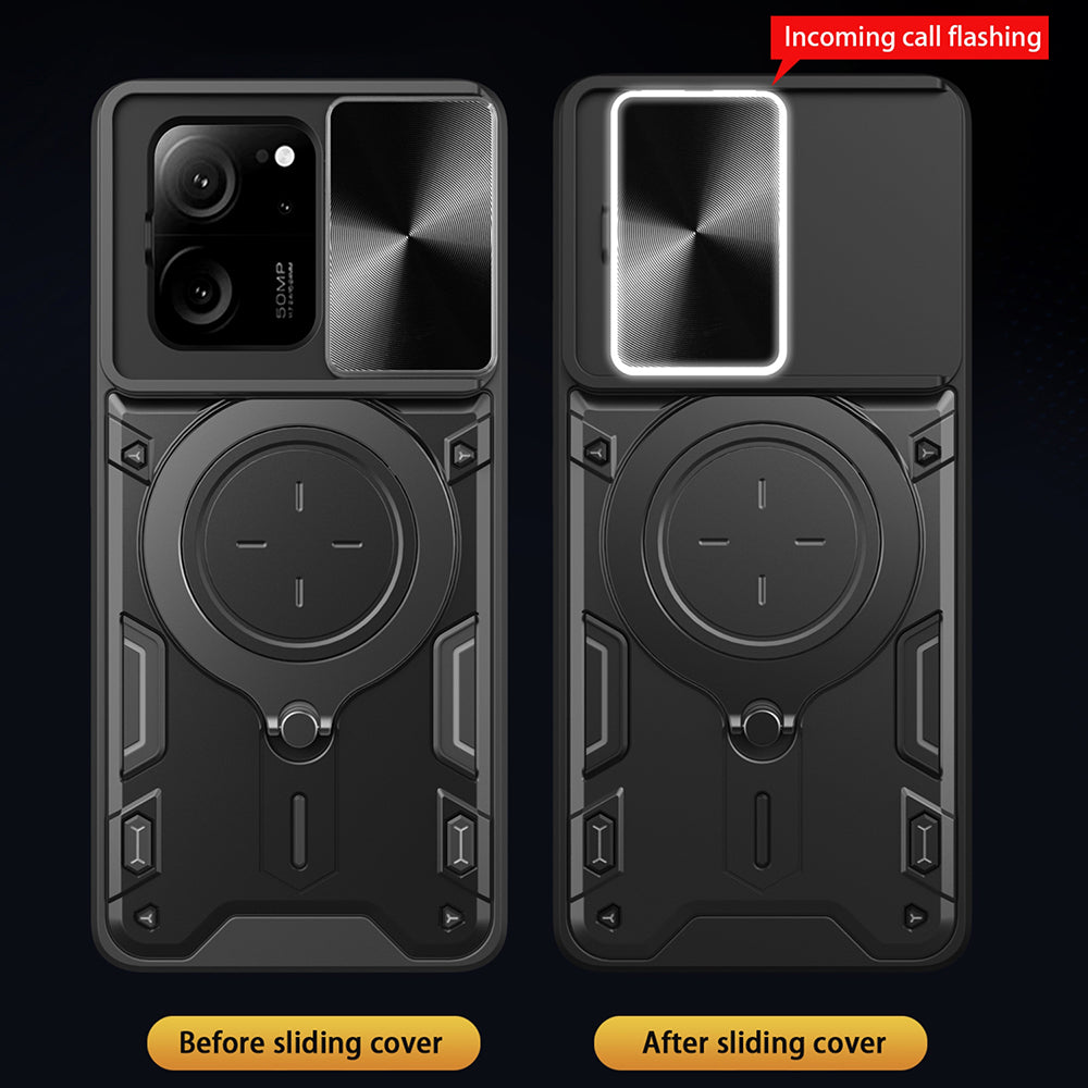 Husa pentru Xiaomi 13T Pro / 13T, Techsuit, CamGuard Pro, Neagra