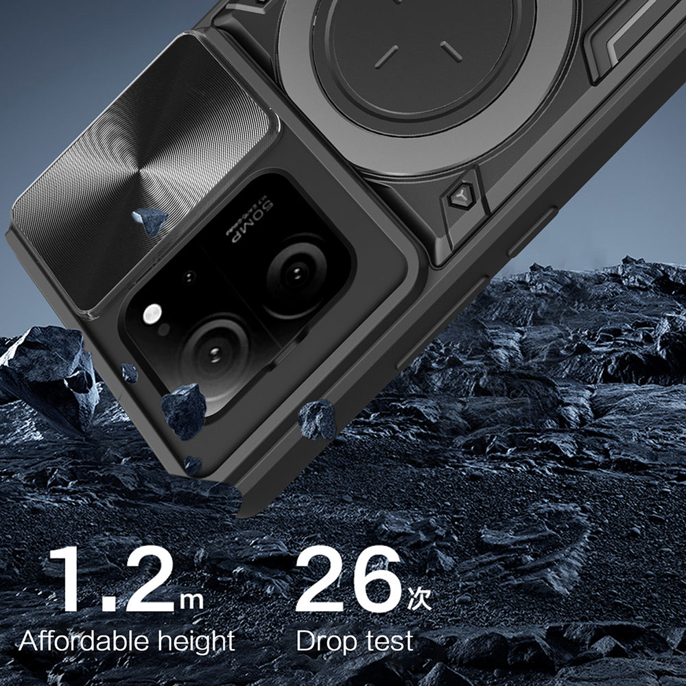 Husa pentru Xiaomi 13T Pro / 13T, Techsuit, CamGuard Pro, Neagra