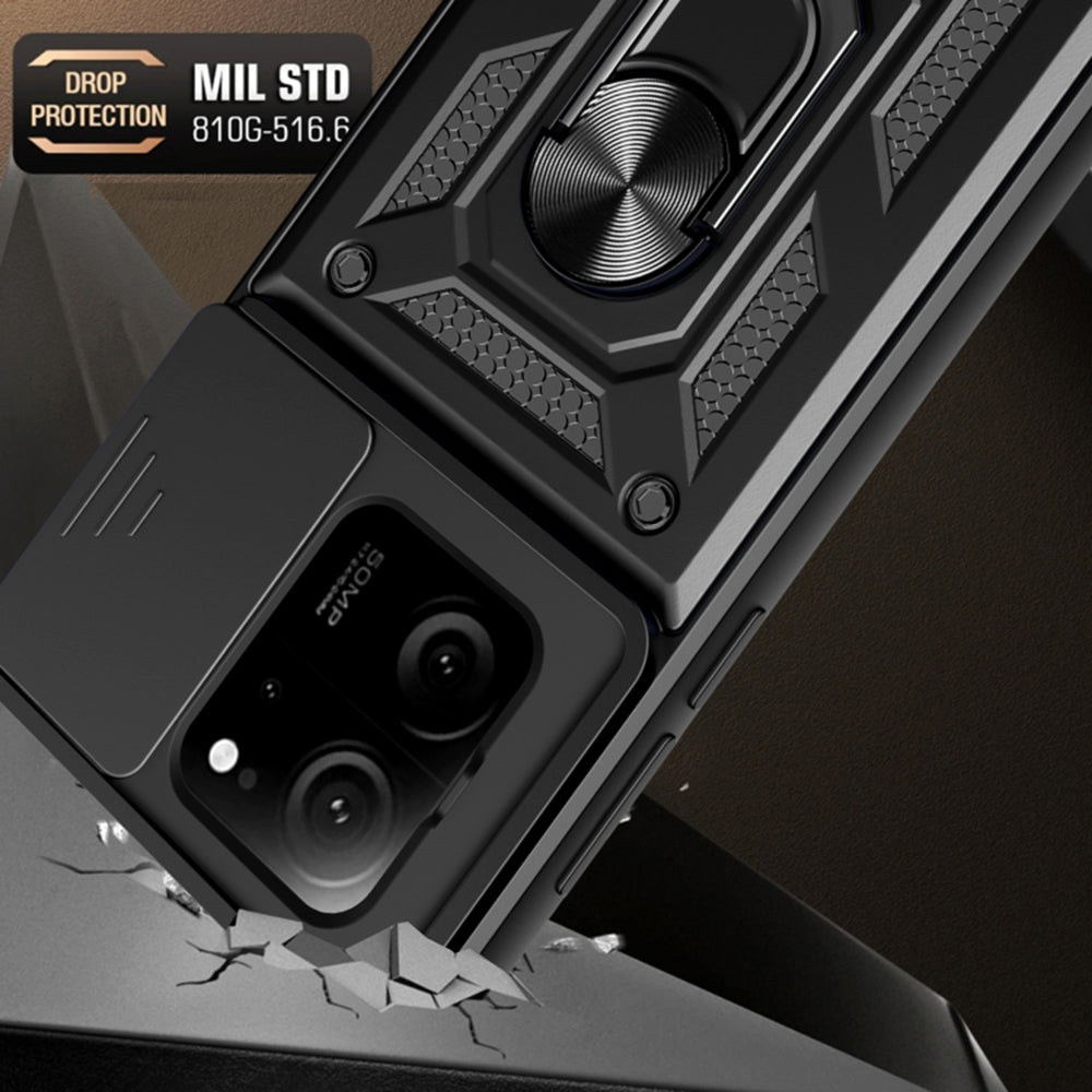 Husa pentru Xiaomi 13T Pro / 13T, Techsuit, CamShield, Neagra