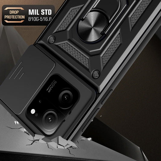 Husa pentru Xiaomi 13T Pro / 13T, Techsuit, CamShield, Neagra