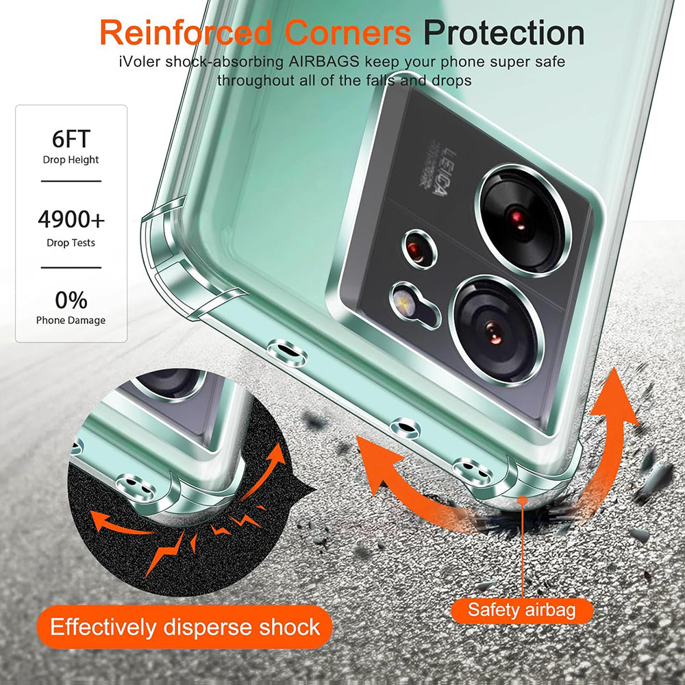 Husa pentru Xiaomi 13T Pro / 13T, Techsuit, Shockproof Clear, Transparenta