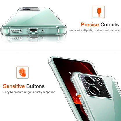 Husa pentru Xiaomi 13T Pro / 13T, Techsuit, Shockproof Clear, Transparenta