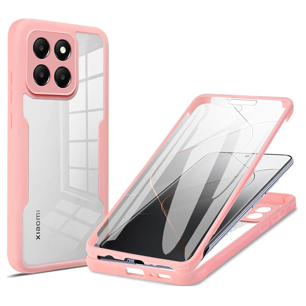 Husa pentru Xiaomi 14, Techsuit, ColorVerse 360, Roz