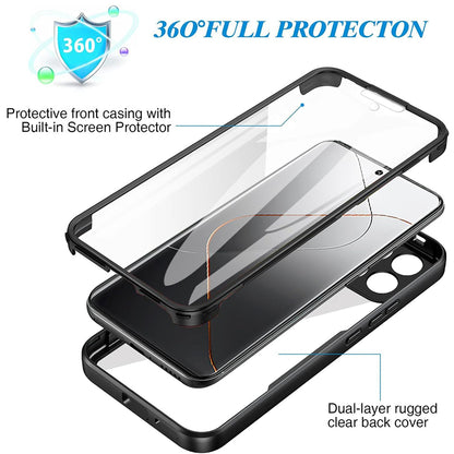 Husa pentru Xiaomi 14, Techsuit, ColorVerse 360, Roz
