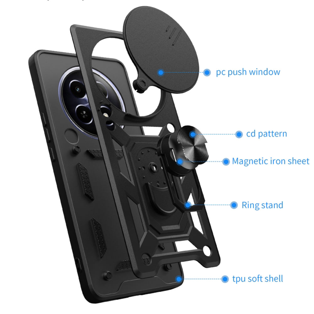 Husa pentru Xiaomi 14 Ultra, Techsuit, CamShield, Verde