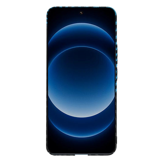 Husa pentru Xiaomi 14 Ultra, Techsuit, Carbonite FiberShell, Neagra Bleu
