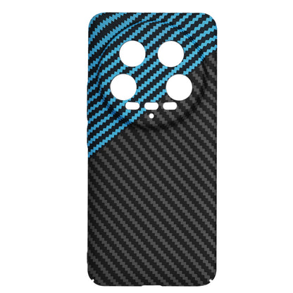 Husa pentru Xiaomi 14 Ultra, Techsuit, Carbonite FiberShell, Neagra Bleu