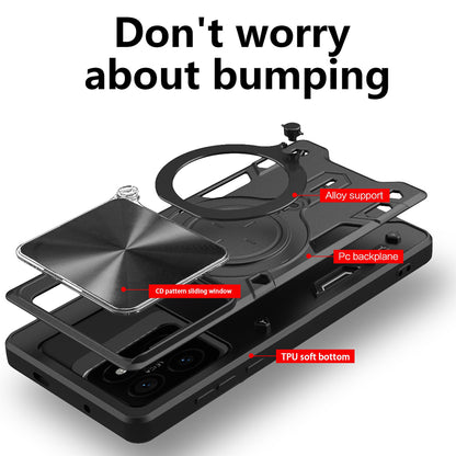 Husa pentru Xiaomi 14T Pro, Techsuit, CamGuard Pro, Neagra